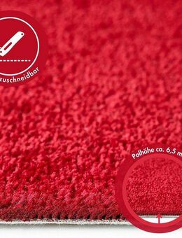 Andiamo Teppichboden Ines, Kräuselvelours, Made in Netherlands, rechteckig, Höhe: 8,5 mm, Uni Farben, Breite 400 cm, strapazierfähig & pflegeleicht