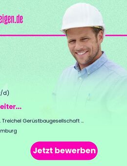 Bauleiter (m/w/d) - Hamburg