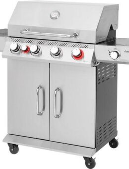 Hanseatic Gasgrill Memphis, 19 kW Gesamtleistung, Infrarot-Heckbrenner, Hochleistungs-Turbobrenner