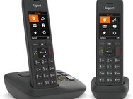 Gigaset C575A Duo Schnurloses DECT-Telefon (Mobilteile: 2, Anrufbeantworter, 2 Mobilteile)