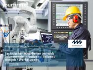 Technischer Mitarbeiter (m/w/d) Solarenergie in Vollzeit / Teilzeit / Minijob / Werkstudent - Flensburg