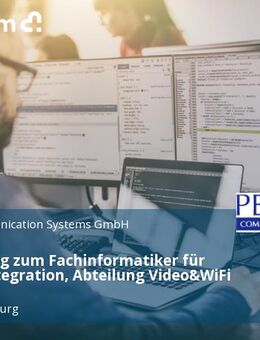Ausbildung zum Fachinformatiker für Systemintegration, Abteilung Video&WiFi (m/w/d) - Aschaffenburg