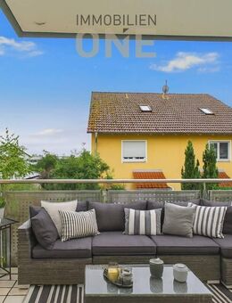 Helle 3-Zimmer-Wohnung mit Südbalkon & Garage - Gepflegtes 6-Parteien-Haus - Schwandorf