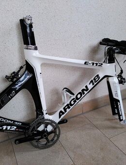 Argon 18 E112 SRAM Rival 2x10 Größe S Triathlon Rennrad TT Zeitfahrrad - Hannover Linden-Limmer