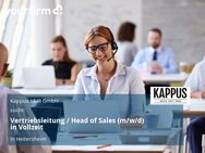 Vertriebsleitung / Head of Sales (m/w/d) in Vollzeit - Heitersheim