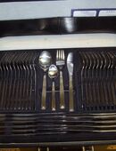 70-teiliges Besteck Modell 4400 "Düsseldorf" DEKORVERGOLDET in 09326