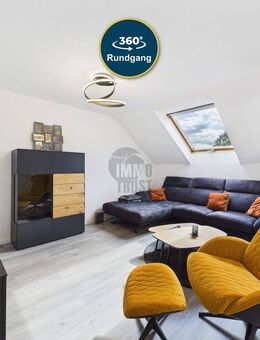 CHARMANTE LICHTDURCHFLUTETE 3,5 ZIMMER WOHNUNG INKL. GARAGE + ZUSÄTZLICHEN 40 QM AUSBAUPOTENZIAL - Vöhringen (Bayern)