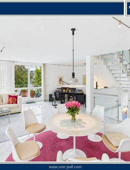 Penthouse-Maisonette oberhalb vom Kurpark mit Panoramablick auf den Taunus - Wiesbaden