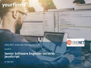 Senior Software Engineer (m/w/d) JavaScript - Berlin