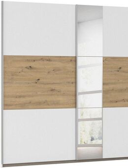 rauch Schwebetürenschrank Kleiderschrank Schrank Garderobe TOPSELLER ASTANA OTTO´s CHOICE (3 Ausstattungen BASIC/CLASSIC/PREMIUM, Breiten 175/218/261 cm) mit 3 Spiegelelementen, Metallgriffleisten alufarbig MADE IN GERMANY