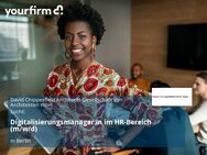 Digitalisierungsmanager:in im HR-Bereich (m/w/d) - Berlin