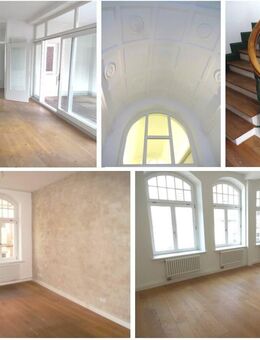 Große Altstadtwohnung (bezugsfertig) mit Traveblick, Loggia und Fahrstuhl - Lübeck