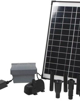 Ubbink Springbrunnenpumpe SolarMax 1000 Accu inkl. PowerControl, Hybrid-Funktion