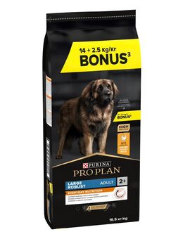 2 kg / 2,5 kg gratis! 14 kg / 16,5 kg PURINA PRO PLAN - Large Robust Adult Everyday Nutrition 16,5 kg