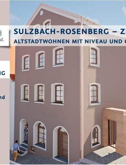 SULZBACH-ROSENBERG - ZENTRUM [R7] Kapitalanlage mit hoher AfA und KfW - ideal für eine Investition - Sulzbach-Rosenberg