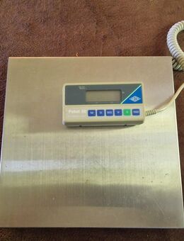 WEDO Paketwaage „Paket 50 Plus“ – bis 50 kg, 5 g Teilung, Edelstahlplattform - Oberhausen