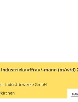 Ausbildung Industriekauffrau/-mann (m/w/d) 2026 - Stephanskirchen