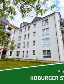 Nur wenige Schritte zum Strand! Vermietete EG-Whg. mit Süd-Balkon, Einbauküche, Abstellraum u.v.m. - Markkleeberg