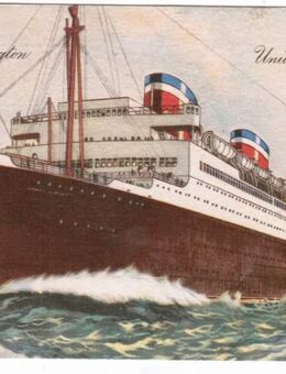 S.S. Washington – Seltene historische Ansichtskarte - Sinsheim