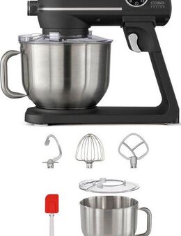 Caso Küchenmaschine KM 1800 Black-E 3156, 1800 W, 6 l Schüssel