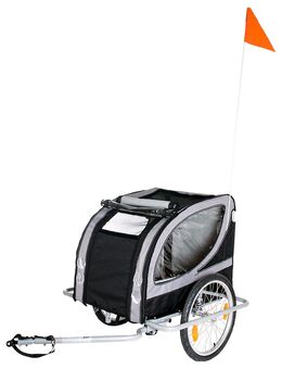 Fahrradanhänger No Limit Doggy Liner Paris de Luxe - L 148 x B 90 x H 88 cm / bis 50 kg