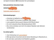 Laminatdepot 50 Euro Gutschein - Solingen (Klingenstadt)