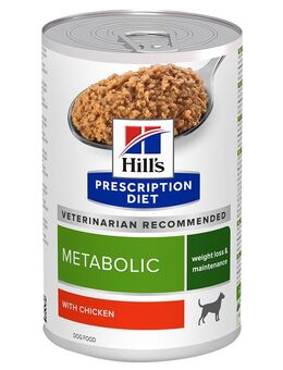 24 + 12 gratis! 36 x 350 g / 360 g / 370 g Hill’s Prescription Diet - Metabolic Gewichtsmanagement mit Huhn 3 x (12 x 370 g)