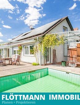 Idylle pur! Charmantes Einfamilienhaus mit liebevoll gestaltetem Garten - Gütersloh