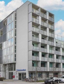 Helles 1-Zimmer-Apartment mit Balkon in moderner Wohnanlage. - München