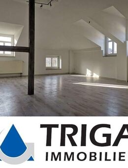 Lichtdurchflutete Dachgeschosswohnung mit Einbauküche in zentraler Lage! - Nordhausen