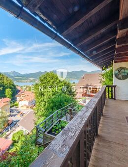Kensington-Exklusiv-Zweifamilienhaus am Tegernsee mit Panoramablick und Gestaltungspotenzial - Tegernsee