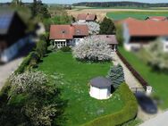 Provisionsfrei! EFH in idyllischer Lage inkl. Bauplatz für 5-Familienhaus lt. Vorbescheid. - Obing