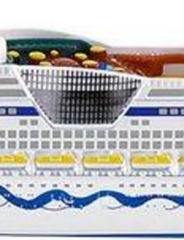 Siku Spielzeug-Schiff SIKU Super, Kreuzfahrtschiff AIDAluna (1720)