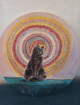 Acryl Bilder, Katzen - Celle