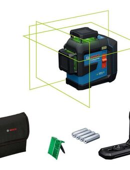 Bosch Professional Linienlaser GLL 80-33 G Professional, Dual Power Source