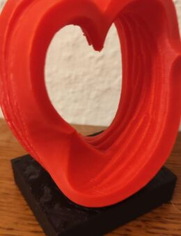 Herz auf Sockel 3D-Druck Valentinstag - Osterode (Harz)