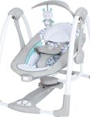 ingenuity Babyschaukel ConvertMe Swing-2-Seat Portable Swing - Raylan, mit automatischer Schaukelfunktion und Sound-Effekt in 00000