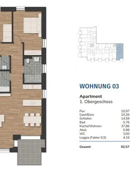Havencity - Modernes Wohnen am Südstrand - WE3 - Steuersparmodell - Wilhelmshaven