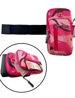 Rosa Joggingtasche Für Arm Armband Armtasche Sport Fitnesstasche Joggingarmband 14,90 €* - Villingen-Schwenningen