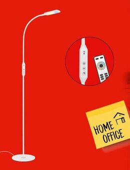 Briloner Leuchten LED Schreibtischlampe OFFICE REMOTE