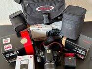 Canon 450D Kamera-Set, mit zwei Sigma Objektiven und Zubehör. - Bochum
