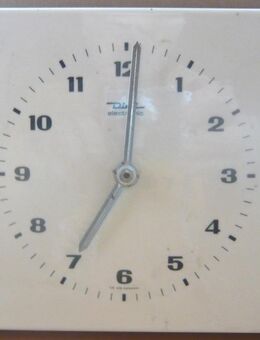 Alte Porzellanuhr Wanduhr Diehl W 2341 funktioniert einwandfrei - Amberg