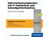 exquisit Kühl-/Gefrierkombination KGC320-95-E-040C, 185,8 cm hoch, 60 cm breit, 315 Liter Nutzinhalt, Elektronische Steuerung