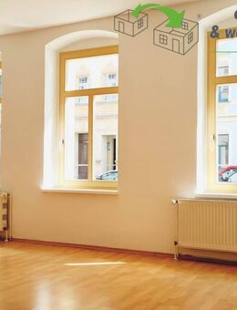 Freundliche Büroräume oder ihre 2-Raum-Wohnung mit Einbauküche im Hochparterre - Chemnitz