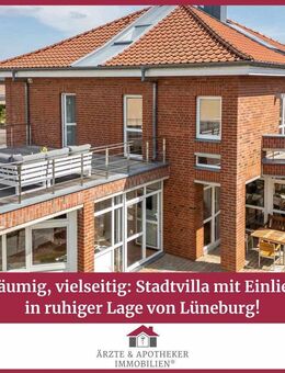 Exklusiv, geräumig, vielseitig: Stadtvilla mit Einliegerwohnung in ruhiger Lage von Lüneburg! - Lüneburg