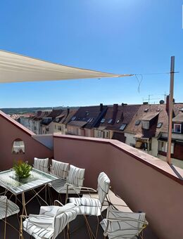 Stylische Dachwohnung mit Traumblick - Wohnen über den Dächern von Pforzheim - Pforzheim
