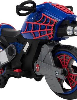 Huffy Elektro-Kindermotorrad Marvel Spider-Man Aufsitz-Motorrad für Kinder mit 7.2V-Batterie, Belastbarkeit 30 kg