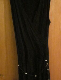 Gr. L = 40/42: Sommer-Kleid mit Perlen-Gürtel, schwarz, "YESSICA", neuwertig - München