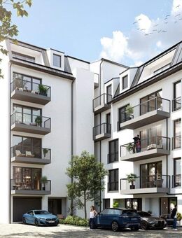 Exklusive 2,5-Zi-Dachgeschosswohnung m. Loggia - QNG 40 | KfW-Förderung | Fertigstellung 12/26 - Leipzig