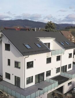Dachgeschosswohnung mit Ausblick: 4-Zi. Whg. mit Dachterrasse in Oberkirch-Bottenau Neubau. Genießen sie Wohnen in Ru... - Oberkirch